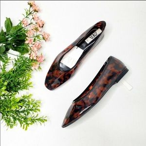 Zara Tortoise Flat - Size 38